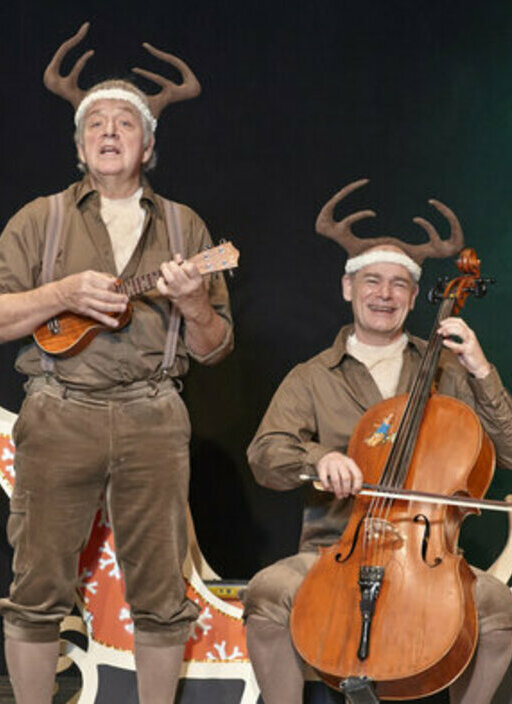 Alle Jahre wieder - Zwei Rentiere singen Weihnachtslieder