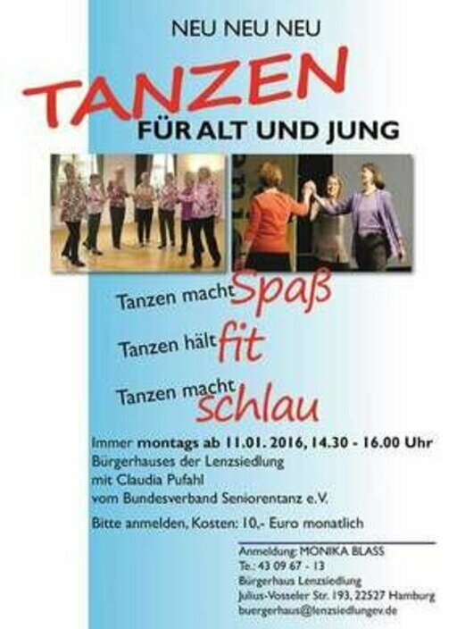 Tanzen für Alt und Jung